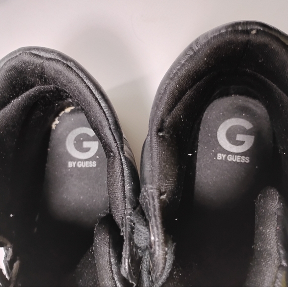 G by Guess Size 8 High Top Black Lace Up Sneakers Shoes - Picture 12 of 12